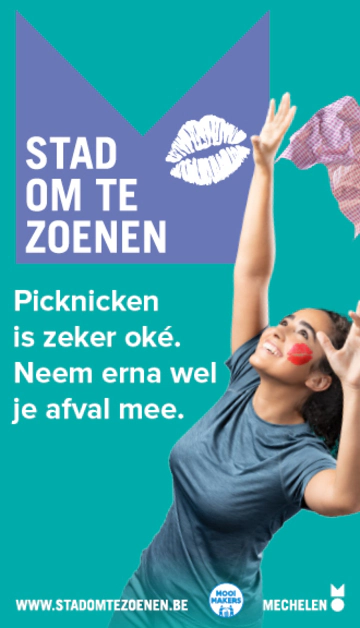 Campagnebeeld Stad om te zoenen 1
