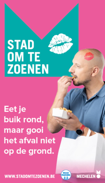 Campagnebeeld Stad om te zoenen 3