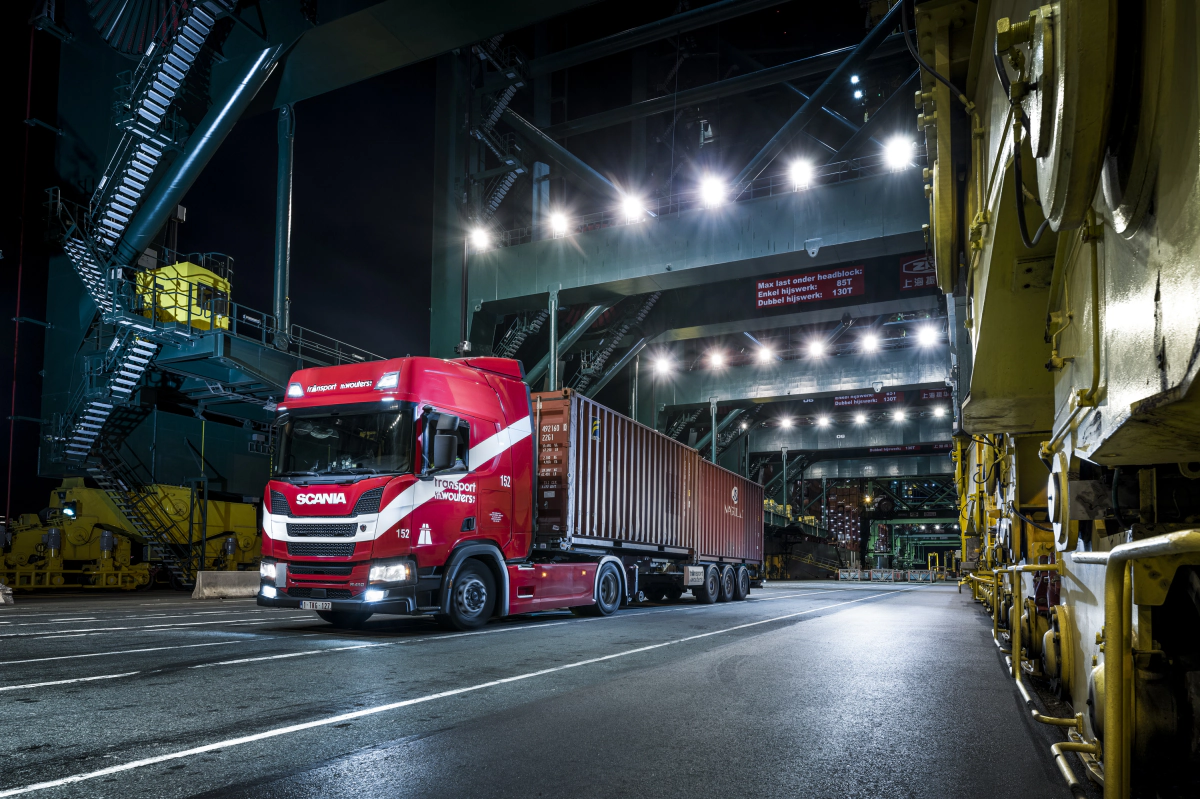 Transport en team bij Transport Wouters